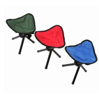 Mini Klappstuhl Sitzhocker Campingstuhl Klapphocker Falthocker Angelhocker (F00) - Bild 1 von 2