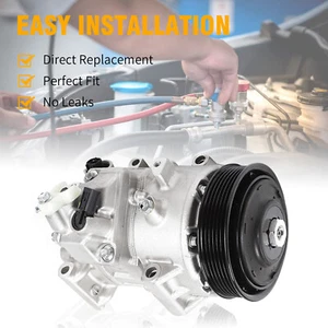 A/C Compressor Replacement For 09-12 Toyota RAV4 2.5L 2012-2015 Camry CO 11303C - Picture 1 of 6