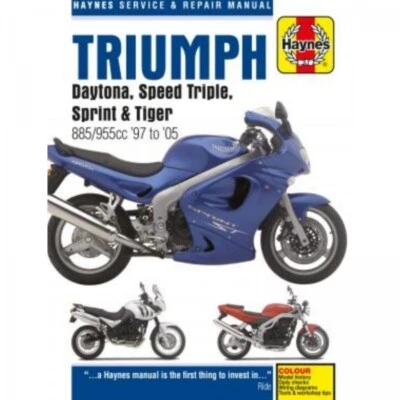 Triumph Daytona, Speed Triple, Sprint und Tiger (1997-2005) Reparaturhandbuch - Bild 1 von 4