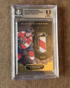 2018-19 UPPER DECK BLACK DIAMOND Patch Aleksander Barkov /50 Panther Flag Patch - Picture 1 of 1