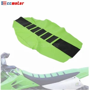 Cubierta de asiento suave con agarre acanalado para moto de cross Honda Yamaha XR CRF KLR KLX KX RMZ - Imagen 1 de 8