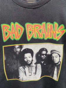 Camiseta negra de algodón Bad Brains Band regalo para fans todas las tallas RM999 - Imagen 1 de 3