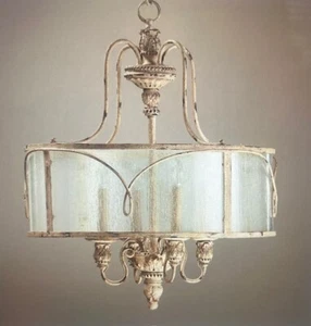Quorum Salento 4-Light 22 1/4" Persian White Pendant Light - NEW - Picture 1 of 3
