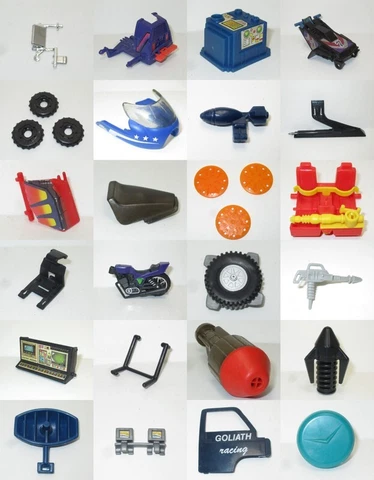 M.A.S.K. Vehicle Replacement Parts & Weapons [ MULTI-LISTING ] Kenner Venom Mask Cover