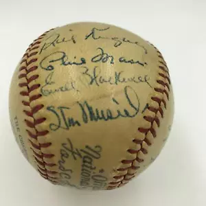 1948 All Star Game National League Team Signed Baseball W/ Stan Musial PSA DNA - Picture 1 of 9
