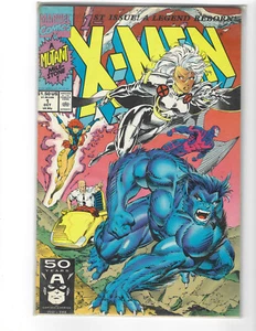 X-Men #1 NM Newsstand Variant Jim Lee Storm & Beast Cover Marvel Comics 1991 - Picture 1 of 1
