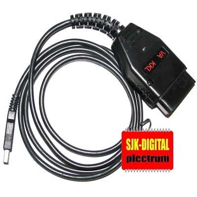 #OBD2 USB KKL Diagnose Interface für VAG VW AUDI Skoda Seat Golf 3 4 T4 Passat#  - Bild 1 von 4