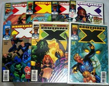 Lot of 7 MUTANT-X Comic Books Marvel Comics Mackie Nord Pepoy1998 1999