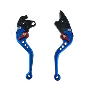 Blue CNC Shorty Brake & Clutch Levers For Honda RVT 1000R RC51 Control Hand - Picture 1 of 5