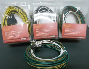 New Wesbar 707261 Wishbone Style Trailer Wiring Harness with 4-Flat Connector - Picture 1 of 2