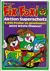 Fix + Foxi 25.Jahrgang Nr.45 von 1977 mit Tim und Struppi - TOP Z1 Comicheft - Picture 1 of 3