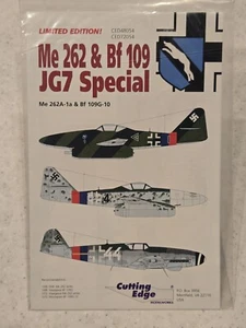 1/48 Cutting Edge Modelworks CED48054 ME 262 & BF 109 JG & Special - Bild 1 von 2