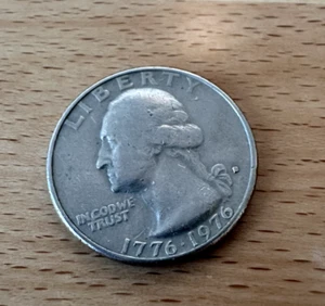 ✅Error! 1776-1976 US Bicentennial Quarter Filled D Mint Mark RARE liberty - Picture 1 of 7