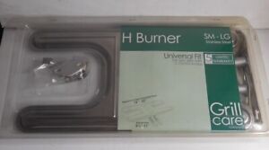H Burner SM-LG Gas Grill Universal Fit Stainless Steel with 2 control knobs NEW