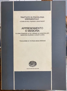 (Psicologia) TRATTATO DI PSICOLOGIA SPERIMENTALE - APPRENDIMENTO E MEMORIA - Imagen 1 de 1