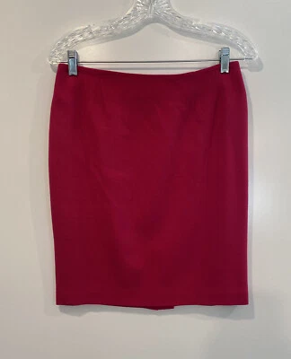 Linda Allard Ellen Tracy Petite Falda Rosa Lana Forrada Carrera Talla 10P (238) Foto 1 de 4