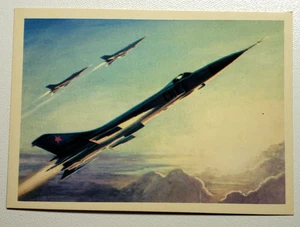 1979 Soviet CCCP Tupolev Tu-22M Aviation card - Picture 1 of 2
