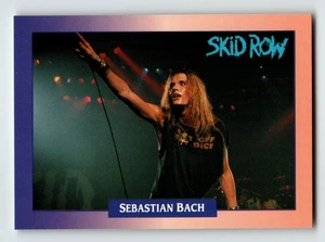 Skid Row Sebastian Bach 1991 Rockcards Brockum #167 - Bild 1 von 2