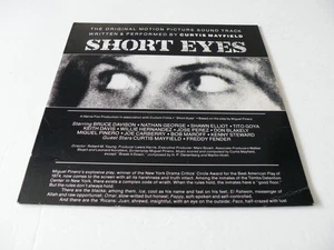 CURTIS MAYFIELD 'SHORT EYES' SOUNDTRACK LP US CURTOM 1977 INSERT SOUL FUNK - Picture 1 of 6