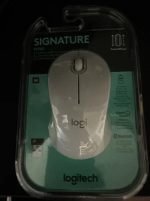 Logitech Signature M550 Bluetooth Optical Ambidextrous Mouse White (910-006592) - Image 1 of 2