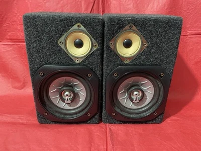 MINI CASSE ACUSTICHE COPPIA MINI DIFFUSORI ARTIGIANALI 2.5 VIE 4Ω WOOFER 130MM - Immagine 1 di 4