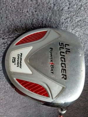 Power Bilt LIL SLUGGER 15 Degree Fairway Driver / Junior Flex - 37" - Image 1 of 4