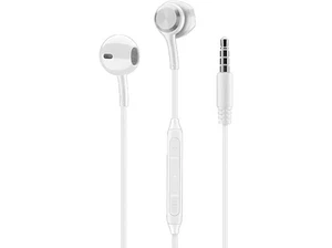 Music Sound Remote, Micrófono integrado, Conexión audiojack 3.5mm, Blanco - Imagen 1 de 2