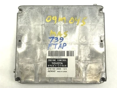 Engine Control Module ECM Thru 4/06 AT 89661-21460 Fits 2005-2006 Scion TC 39865 - Изображение 1 из 4