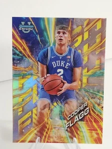 Cooper Flagg RC 2024-25 Bowman University Chrome Flash Refractor #FL-1 Mavericks - Bild 1 von 2
