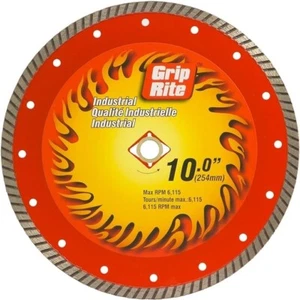 Grip Rite 10" Turbo Diamond Blade - Picture 1 of 1