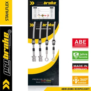 Steel braided brake line color selection for Mercedes-Benz E-Class E 500 W211 (2002/0 - Picture 1 of 6