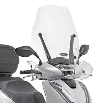 GIVI D1155ST PARABREZZA PER ATTACCHI ORIGINALI HONDA SH 125/150 ie 2017-2019 - Immagine 1 di 2