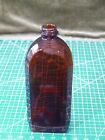 Vintage Brown Amber Quart Glass Hazel Atlas Bottle Refrigerator Water?