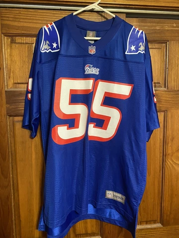 New England Patriots Pro Line Willie McGinest Jersey Cover