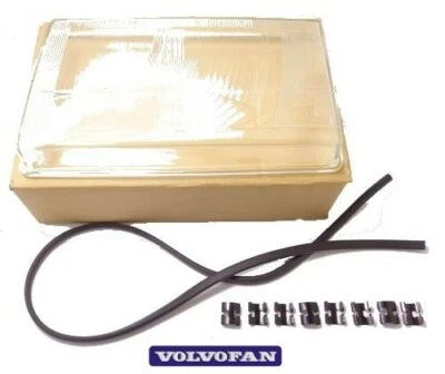 Lens, Headlight left VOLVO 240 260 262 since 1981 1312058 - Bild 1 von 2