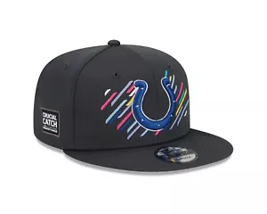 Cappello regolabile Indianapolis Colts New Era Crucial Catch 9FIFTY - Grigio - Foto 1 di 8