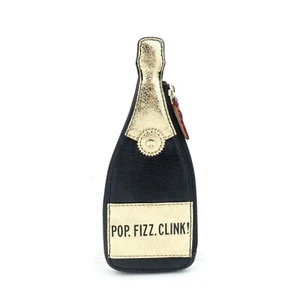 Kate Spade New York Pop Fizz Clink! Champagnerflasche Blase über Münzbörse - Bild 1 von 10