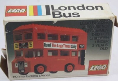 #HotVintage 1975 Lego Set 760 LONDON BUS with box +Instructions - Image 1 of 4