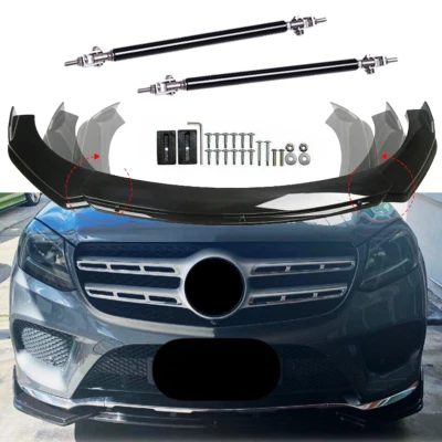 For Mercedes-Benz GLS450 Front Bumper Lip Part Accessories Splitter Spoiler Body - Image 1 of 4