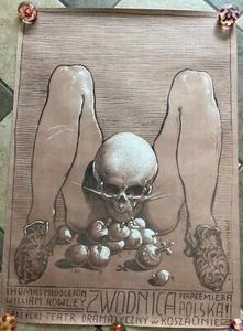 Póster de colección de teatro político clandestino Zwodnica Middleton Rowley 1978 - Imagen 1 de 14