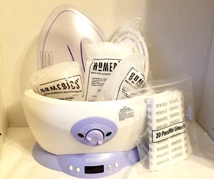 HoMedics PAR-120 ParaSpa Select Paraffin Bath Auto Timer with 3lb. Wax & 40 bags - Picture 1 of 7