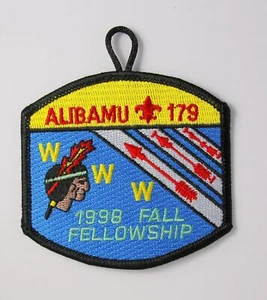 Alibamu Lodge 179 1998 Fall Fellowship Patch - Tukabatchee Area Council - Picture 1 of 1