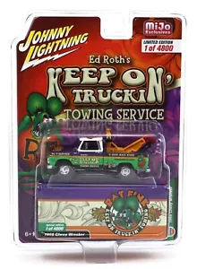 2022 Johnny Lightning *RAT FINK* 1966 Chevy Pickup Wrecker MiJo *NIP* - Picture 1 of 1