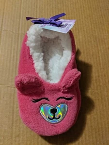 LIMITED TOO GIRLS CUTE CHILD CHILDREN BEDROOM/HOUSE SLIPPERS SHOE SIZE 7-3 - Picture 1 of 2