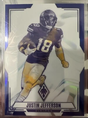 2023 Panini Phoenix - Contours #CON-1 Justin Jefferson 35/35 - Image 1 of 2