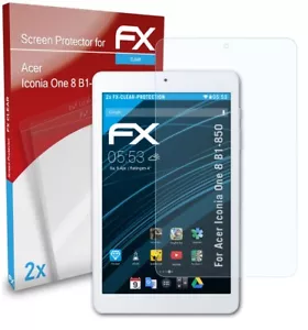 atFoliX 2x Screen Protector for Acer Iconia One 8 B1-850 clear - Picture 1 of 8