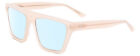 SITO SHADES BENDER Womens Blue Light Blocking Glasses Vanilla Pink Crystal 57 mm