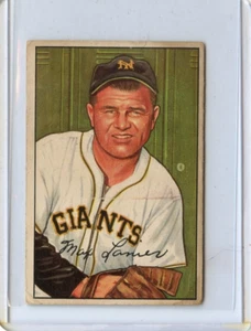 Bowman Max Lanier New York Giants 1952 #110 ⭐️💥🎯 En muy buena condición - Imagen 1 de 2