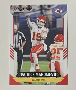 2021 Panini Score Patrick Mahomes II #1 Kansas City Chiefs - Picture 1 of 2