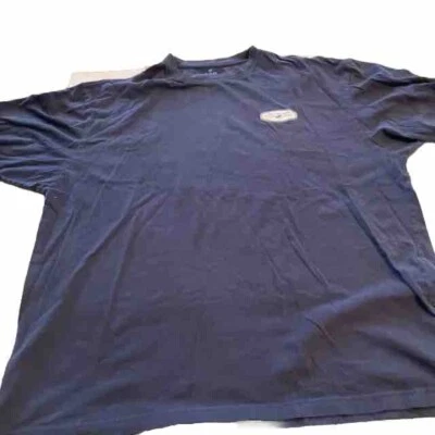 Bill Blass Vintage Tropic Hombre Camiseta Talla XXL Azul Marino Suave Foto 1 de 3